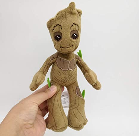 Cute plush groot cuddly marvel avengers toy for kids, link to purchase item